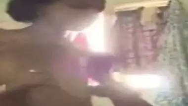 Telugu sex video of a wife sucking and fucking her husband