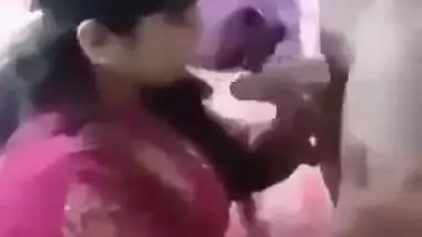 Desi milf gives an Indian blowjob to her husband’s friend