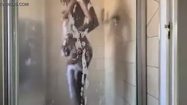 Naughty Indian girl taking a sexy shower