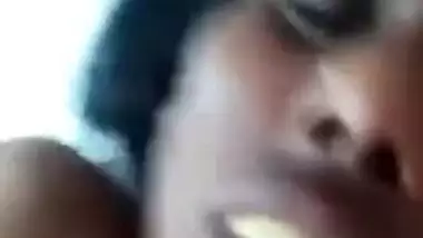 Dark skinned South Indian maid sex with house owner