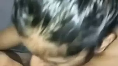 Gorgeous girl Hindi blowjob sex MMS