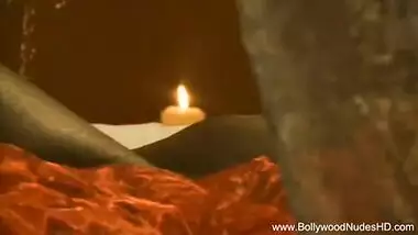 Brunette Bollywood Beauty Dances