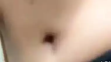 Lonely wife in relationship with lover goes nude