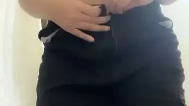 Big boobs GF romancing lover with mouth and pussy fucking