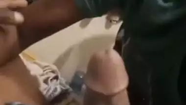 South Indian lady sucks a dick like a piece of chocolate