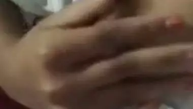 Bengali college girl virgin boobs showing on video call