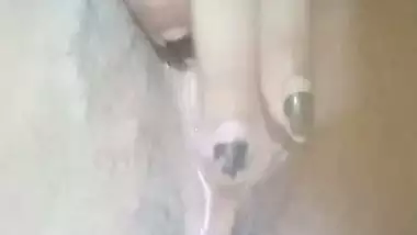 Petite village girl nude show with hairy pussy tempting