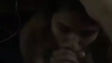 Horny NRI Collge Girl Blowjob