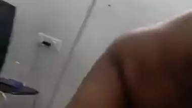 Tamil wife showing and fingering her big pussy