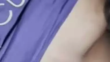 Dark nipples bhabhi nude private cam show at night