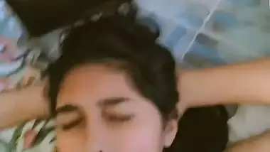 College girl mouth fucking by professor and cum on face