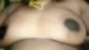 Tamil wife hairy pussy drilling with big dick of husband